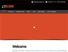 Tablet Screenshot of elsekgroup.com